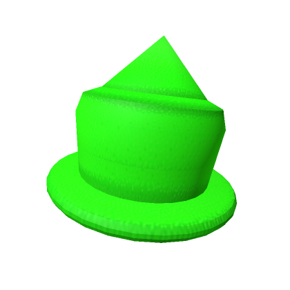 Roblox Item Green Top Hat with Spike