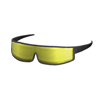 Roblox Item sunglasses tactical yellow