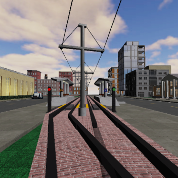 Unfinished Tram Driving Place