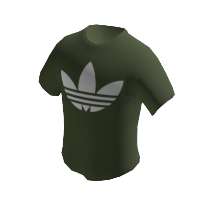 Green adidas shirt roblox deals