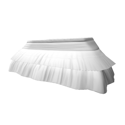 White pleated on sale skirt roblox