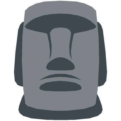 Moai emoji | Poster