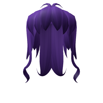 Roblox Item Purple Anime Flowy Hair