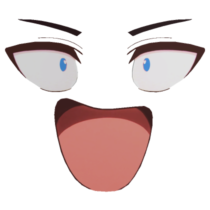 😮 Surprised Anime Face (3D) 😮 | Roblox Item - Rolimon's