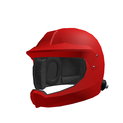 Roblox Item Professional Rally Helmet in Red