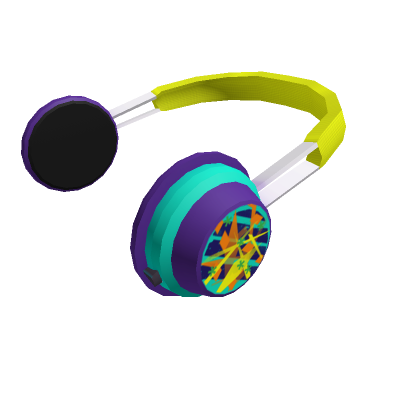 Neon Party Guy Headphones