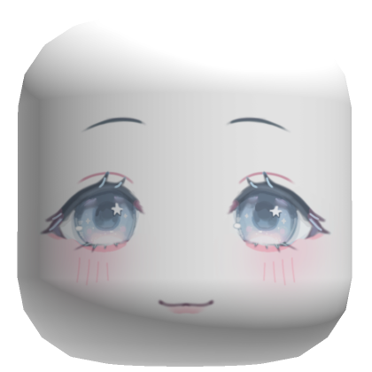 Kawaii Silly Blush Face  Roblox Item - Rolimon's