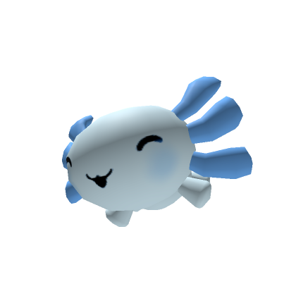 Flying Blue Axolotl Friend (Left) | Roblox Item - Rolimon's