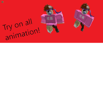 (HD ADMİN!)Try on all animation!