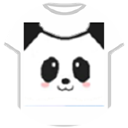 Camiseta panda rara 100 - Roblox