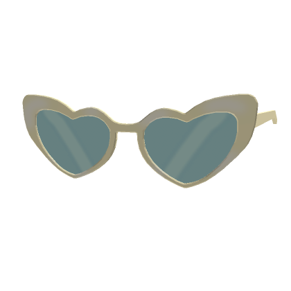Roblox Item Y2K Heart Sunglasses