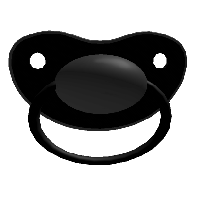 Black pacifier hot sale