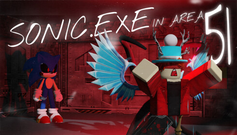 NEW Super Sonic.exe in area 51 - Roblox