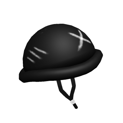 Roblox Item Marked Combat Helmet black