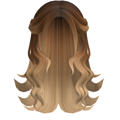Wavy Popular Hair (Brown)'s Code & Price - RblxTrade