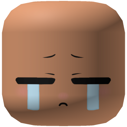 sad chibi crying face | Roblox Item - Rolimon's