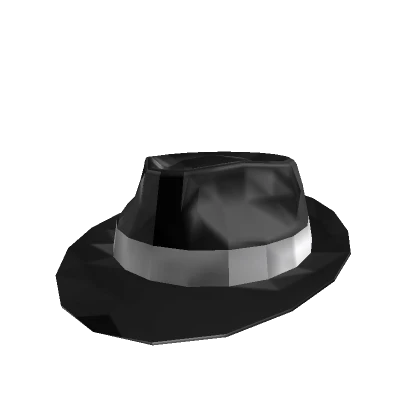 Black Sparkle Time Fedora | Roblox Limited Item - Rolimon's
