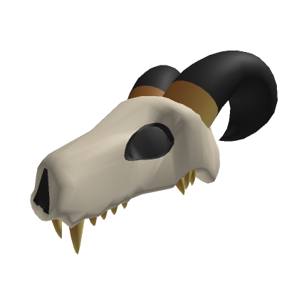 Roblox Item Hellhound Skull