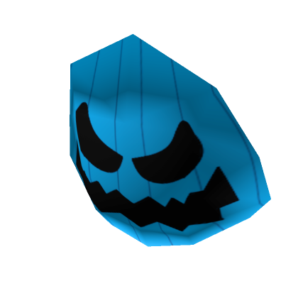 Blue Pumpkin Mask (For Dark Reaper)