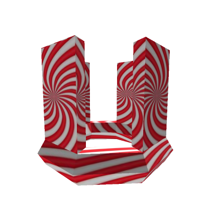 Roblox Item Red Swirl Crown Candy Cane