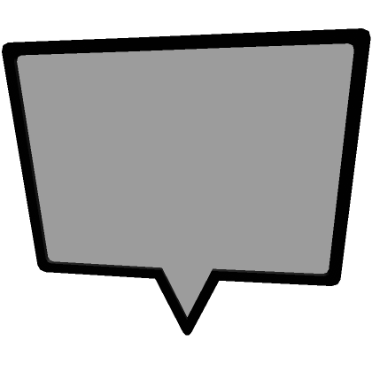 Speech Bubble | Roblox Item - Rolimon's