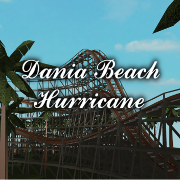 Furacão de Dania Beach: montanha-russa de madeira (OLD)