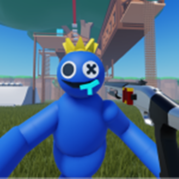 3D file Blue Rainbow Friends Roblox Game 🌈・3D printable model to
