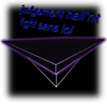 judgement hall'nt fight sans lol