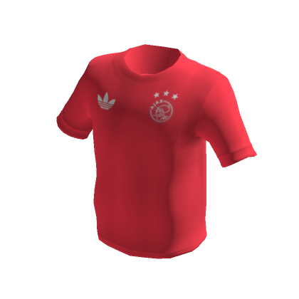 Red adidas sale shirt roblox