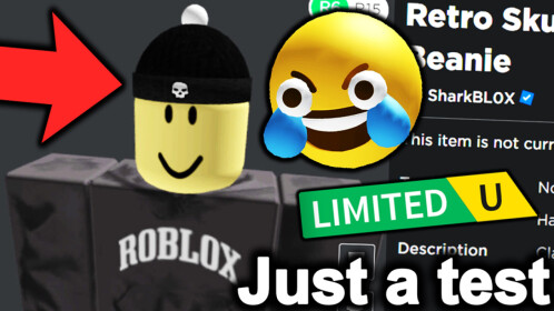 Limited Item Event Game Demo! - Roblox
