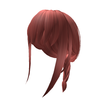 Roblox Item Devilish Red Anime Hair