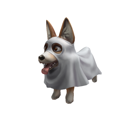 Ghostly Corgi Hat - Roblox