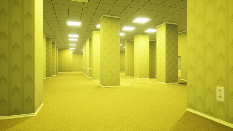 The backrooms in Roblox 
