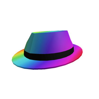 Rainbow Shiny Fedora | Roblox Item - Rolimon's