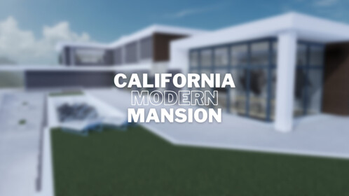 Cheap modern mansion - Bloxburg build 