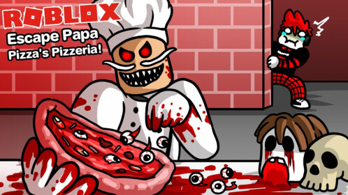 Escape Papa Pizza Pizzeria in Roblox Game