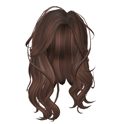 Long Wavy Popular Brown Hair - Roblox
