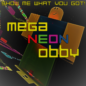 Mega Neon OBBY! Can you make it to the END?🤨