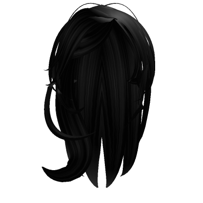 Emo Hair [Black]  Roblox Item - Rolimon's