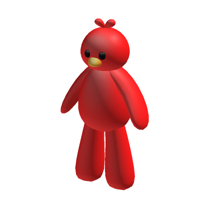 Roblox Item Giant Red Baby Chick Suit