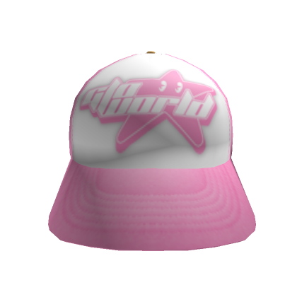 Pink roc top nation hat
