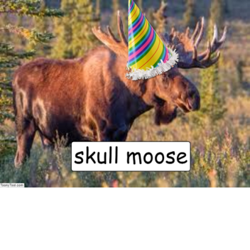 skull cow birthday