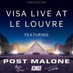 Visa Live at le Louvre