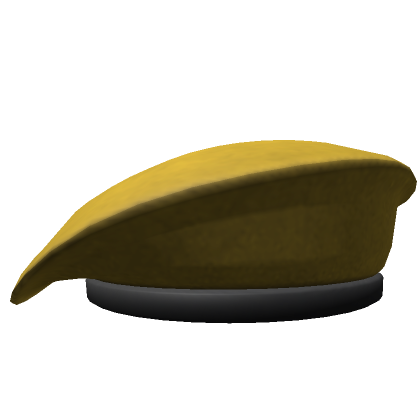 Yellow Hair Beret - Roblox