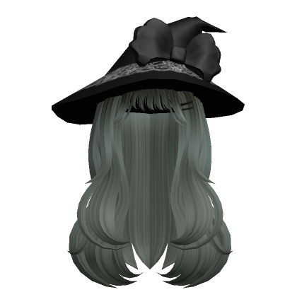 Enchantress Long Wavy Hair in Dark Green | Roblox Item - Rolimon's