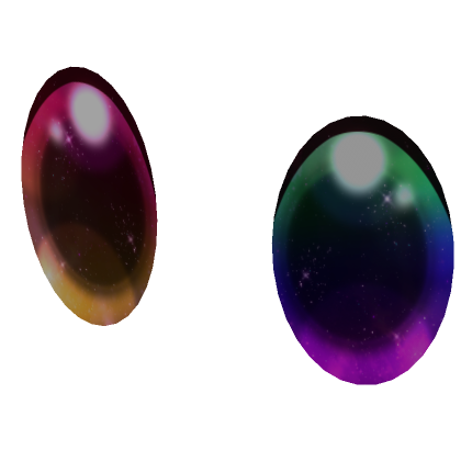 (Thin Heads) Duo Mini Galaxy Eyes - Rainbow | Roblox Item - Rolimon's