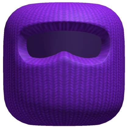 Roblox Item Purple Wool Ski Mask