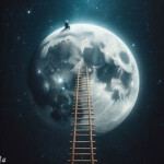 LADDER TO THE MOON!