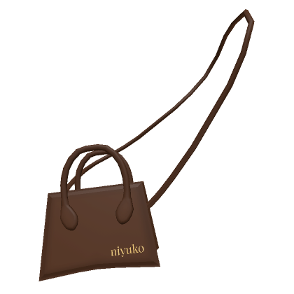Roblox Item N. Hand Bag in Brown 