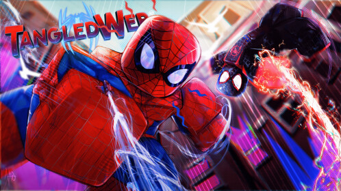 CHECK GROUP WALL] Tangled-Web [DEMO] - Spider-Man - Roblox